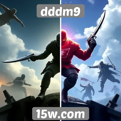 Comparativo de jogos populares no dddm9